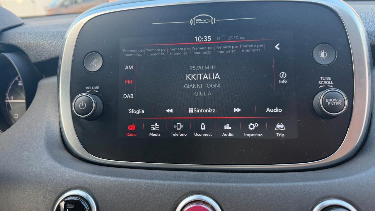 Fiat 500X 1.6 MultiJet 130 CV Cross KM CERTIFICATI GARANZIA 12 MESI