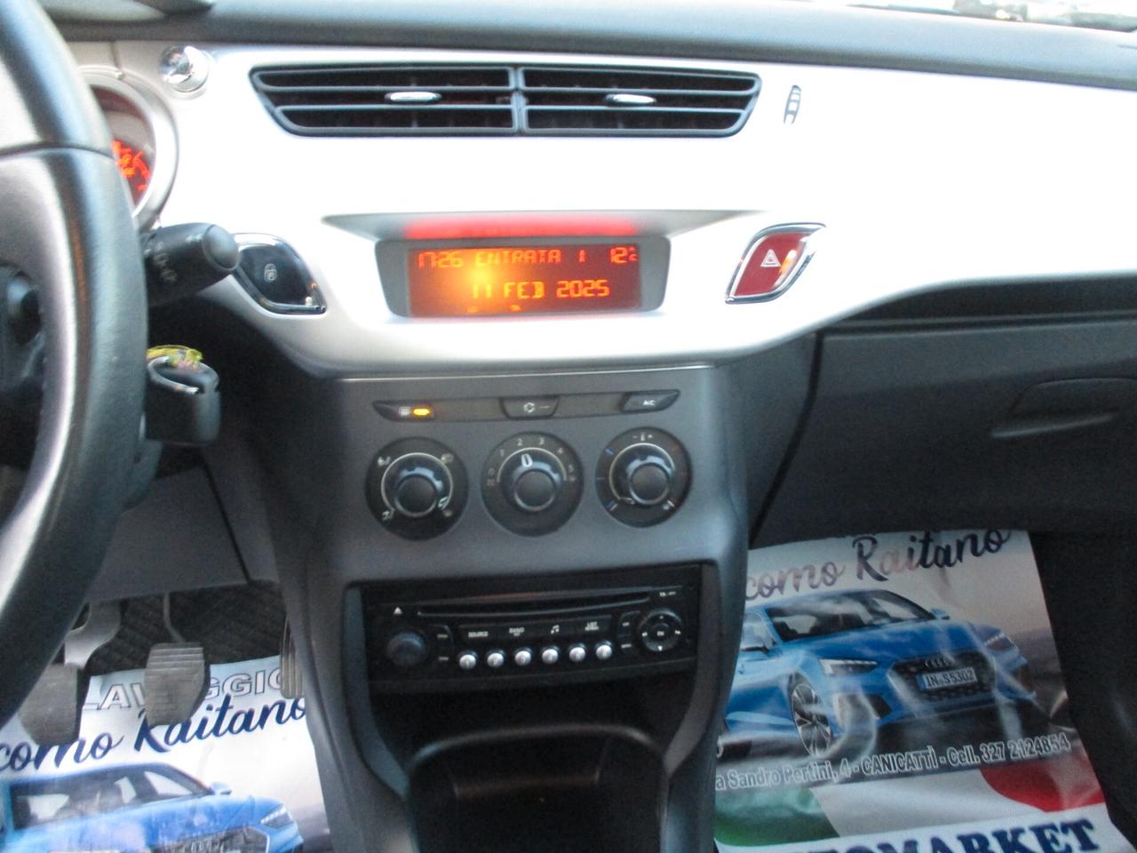 Citroen C3 1.4 HDi 70CV OK NEOPATENTATI