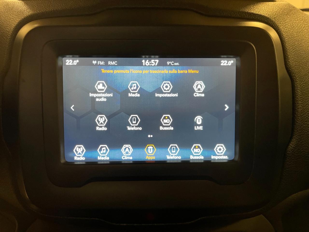 Jeep Renegade Limited 1.6 mjt 120cv auto-Ok Neopaten-LEGGI SOTTO