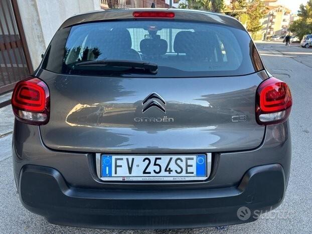 Citroen C3 PureTech 1.2 benz unico proprietario