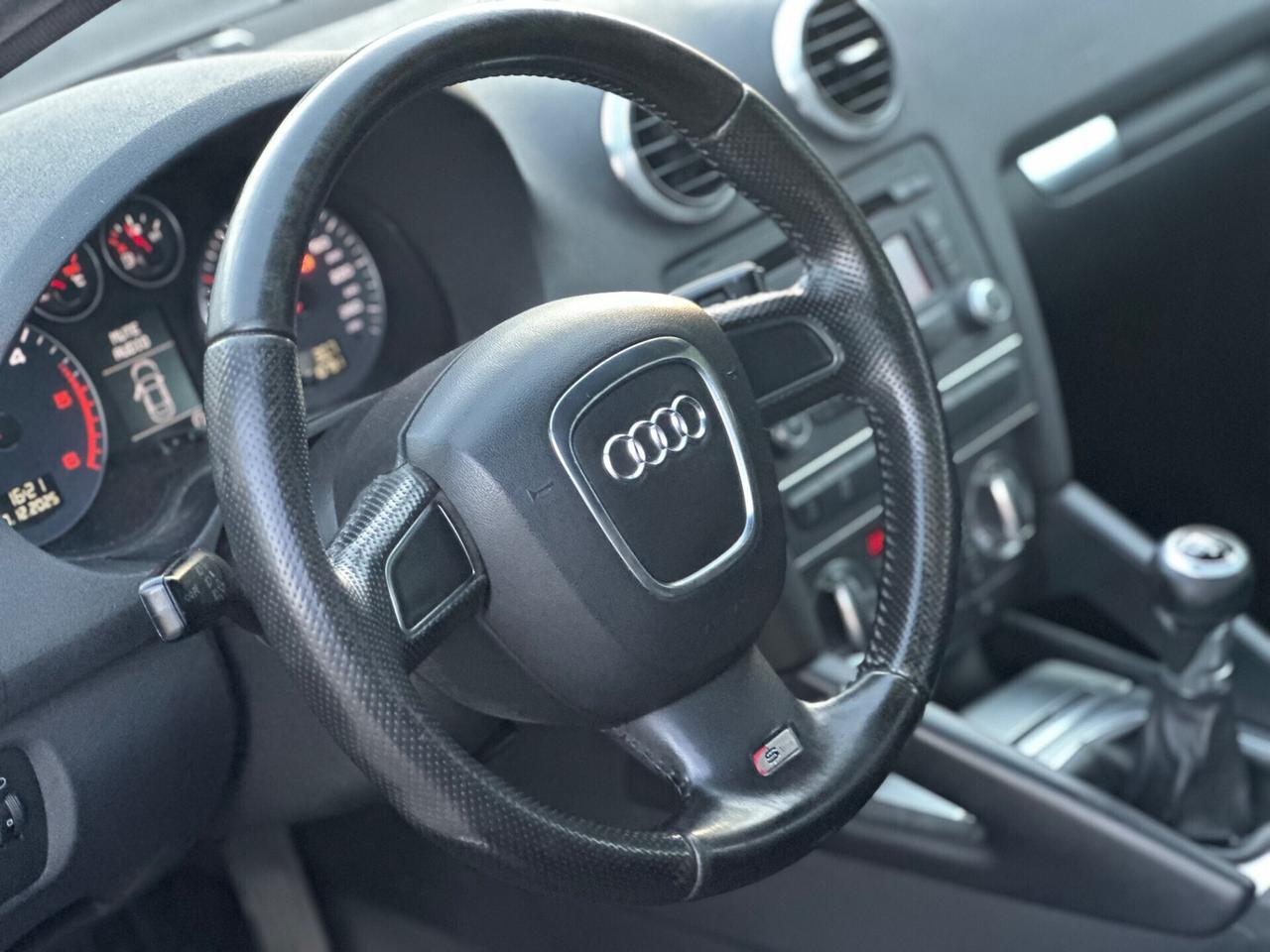 Audi A3 2.0 S-LINE 2010 140 CV - MANUALE, PELLE