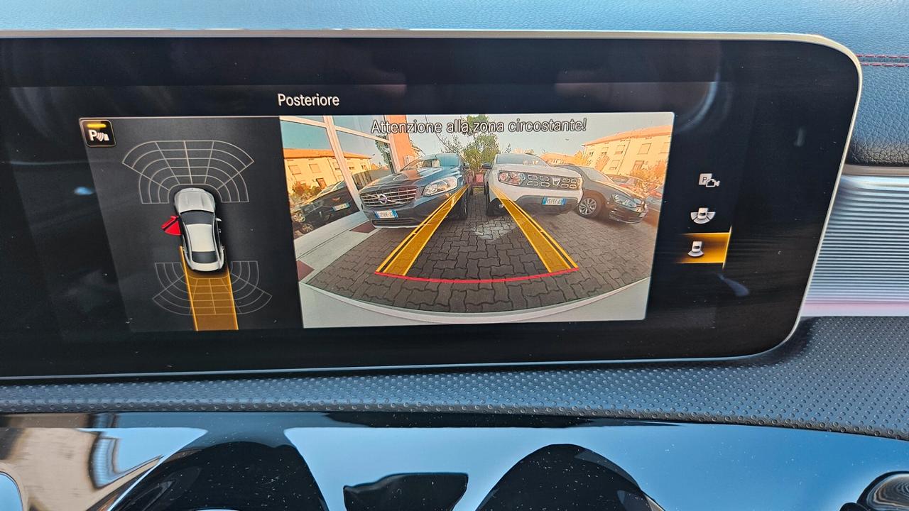 Mercedes-benz CLA 200 Coupe Premium AMG auto 163CV NAVY-CAM-SED.RISC