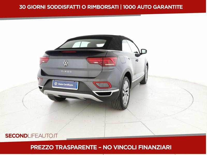 Volkswagen T-Roc Cabriolet 1.0 tsi Style 110cv