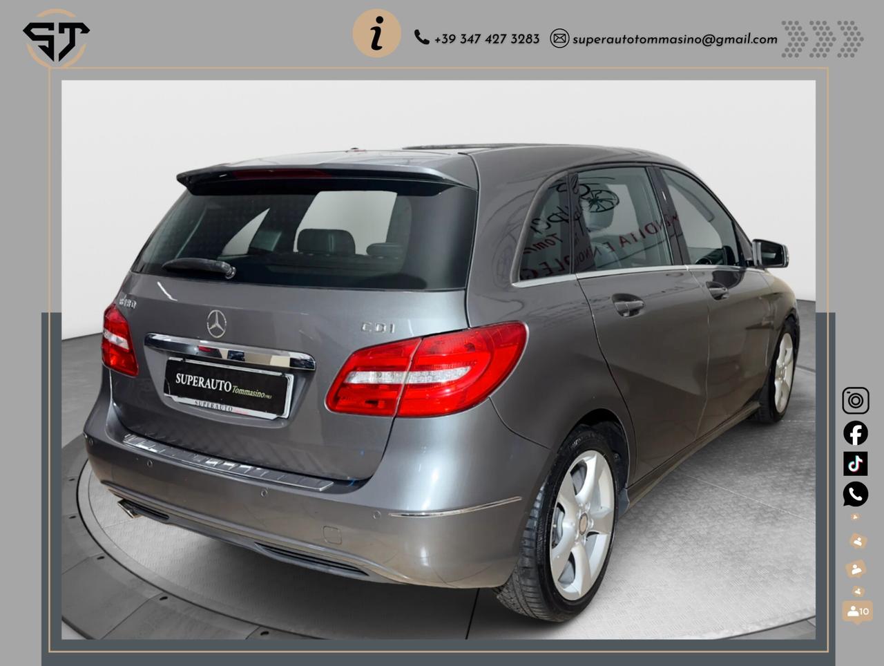 Mercedes-benz B 180 CDI BlueEFFICIENCY Premium