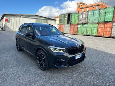 Bmw X3 M COMPETITION 510 CV tetto pelle rossa