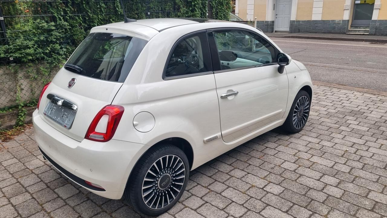 Fiat 500 1.2 Lounge 69cv anno2019 km49000 neopat
