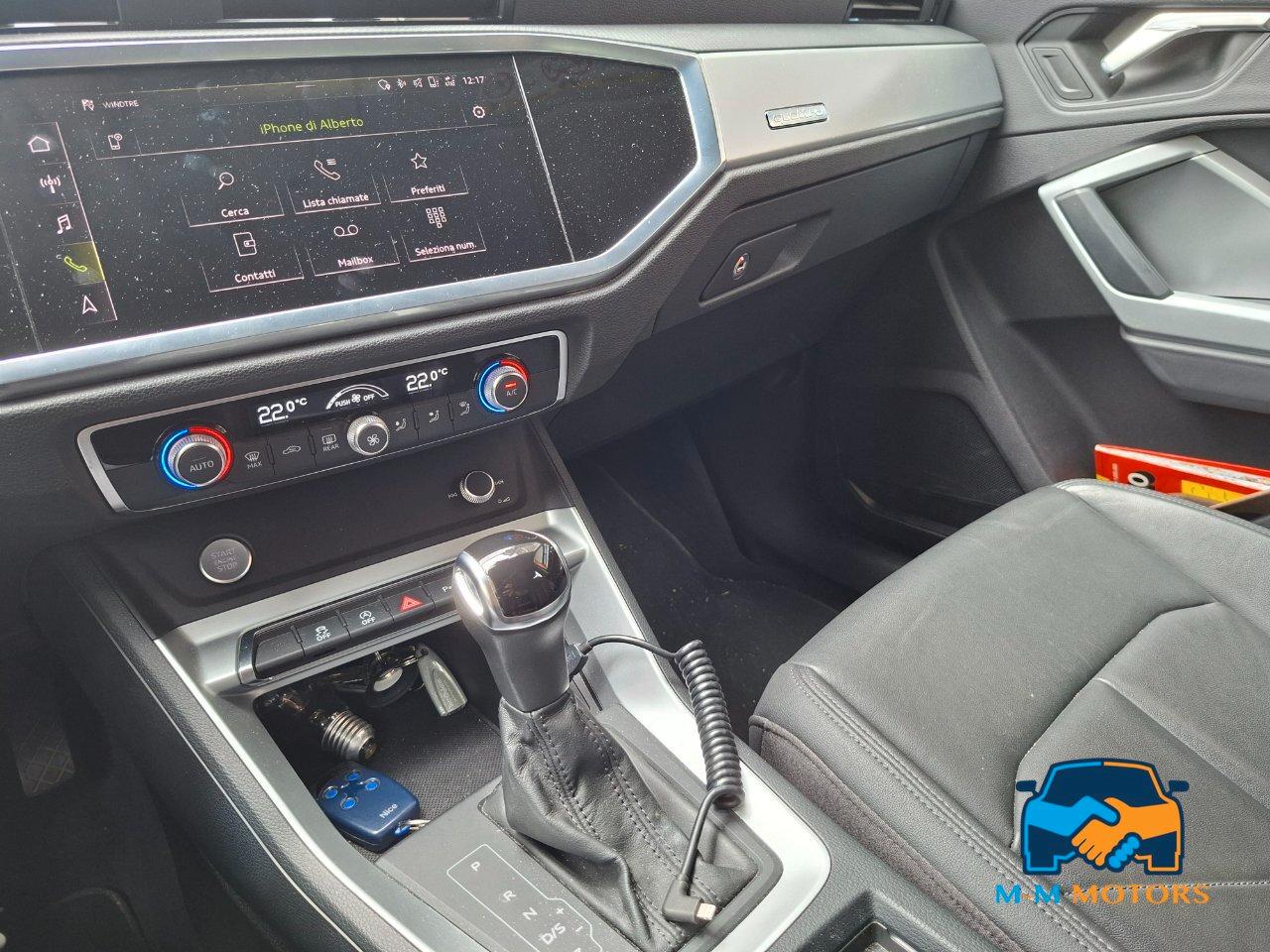 Audi Q3 40 2.0 tdi S line quattro 190cv unico proprietario