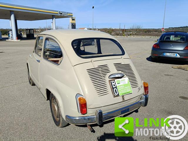 FIAT 600 LIBRETTO E TARGHE ORIGINALI