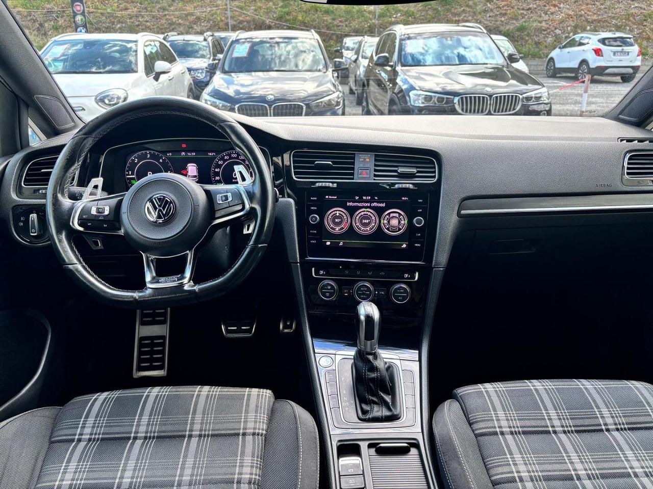 Vw Golf 7.5 GTD 2.0 tdi 184 cv Dsg