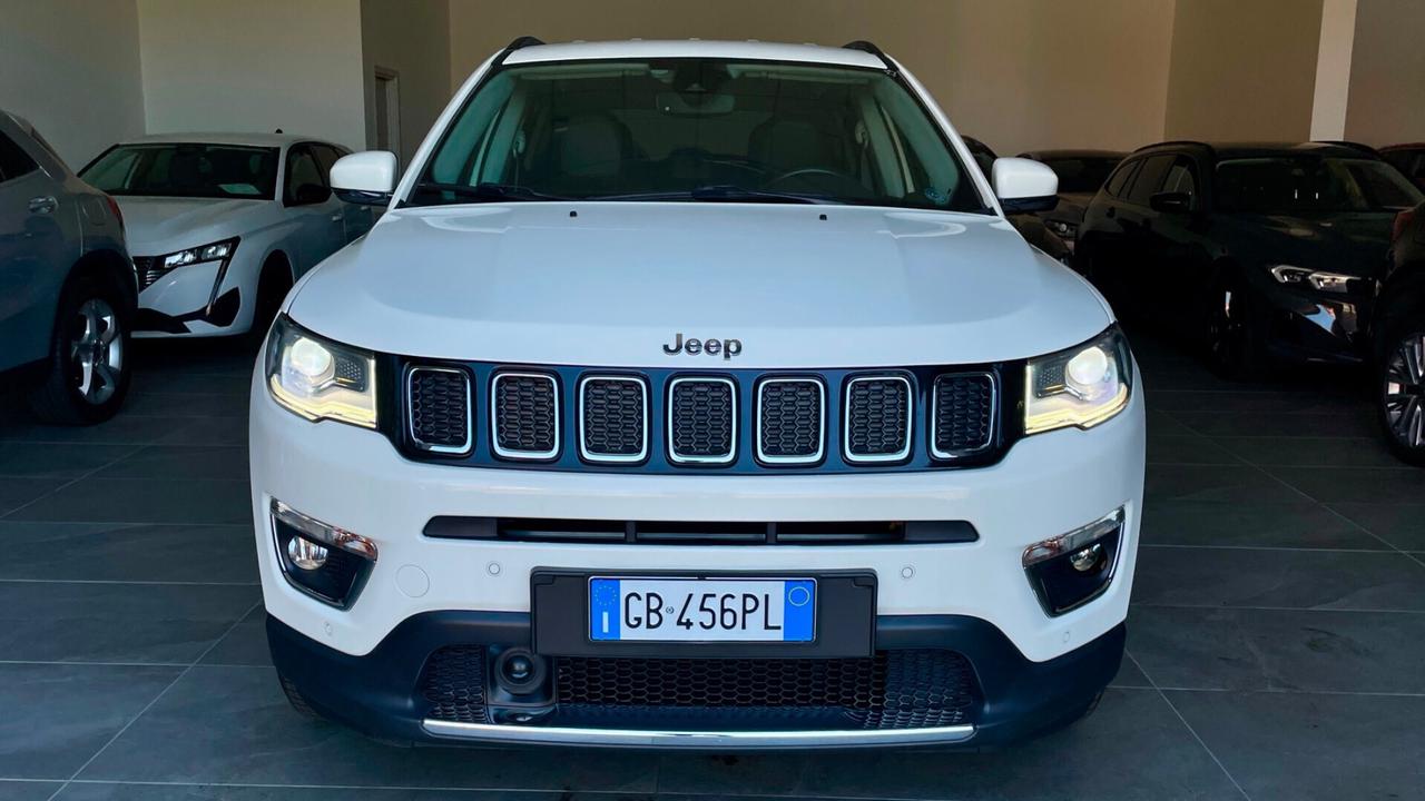 JEEP COMPASS 4WD 2.0 MJT LIMITED 140CV - FULL LED, PELLE, CAR PLAY, NEOPATENTATI
