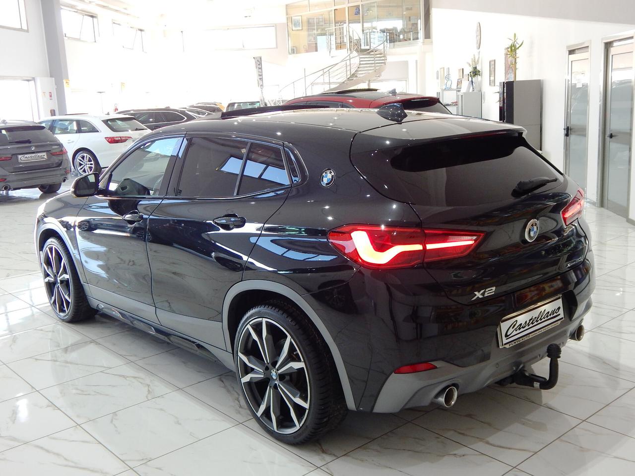 BMW X2 xdrive20d Msport X Aut. TETTO-NAVI-PELLE-PARK-LED