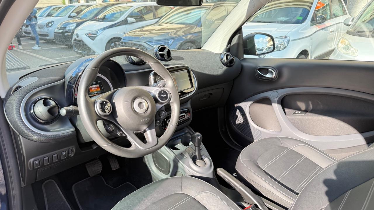 Smart ForTwo 90 0.9 Turbo Prime BLU PARISINE LED NAVI PDC PANORAMA BLUETOOTH CERCHI 17 PELLE BRACCIOLO