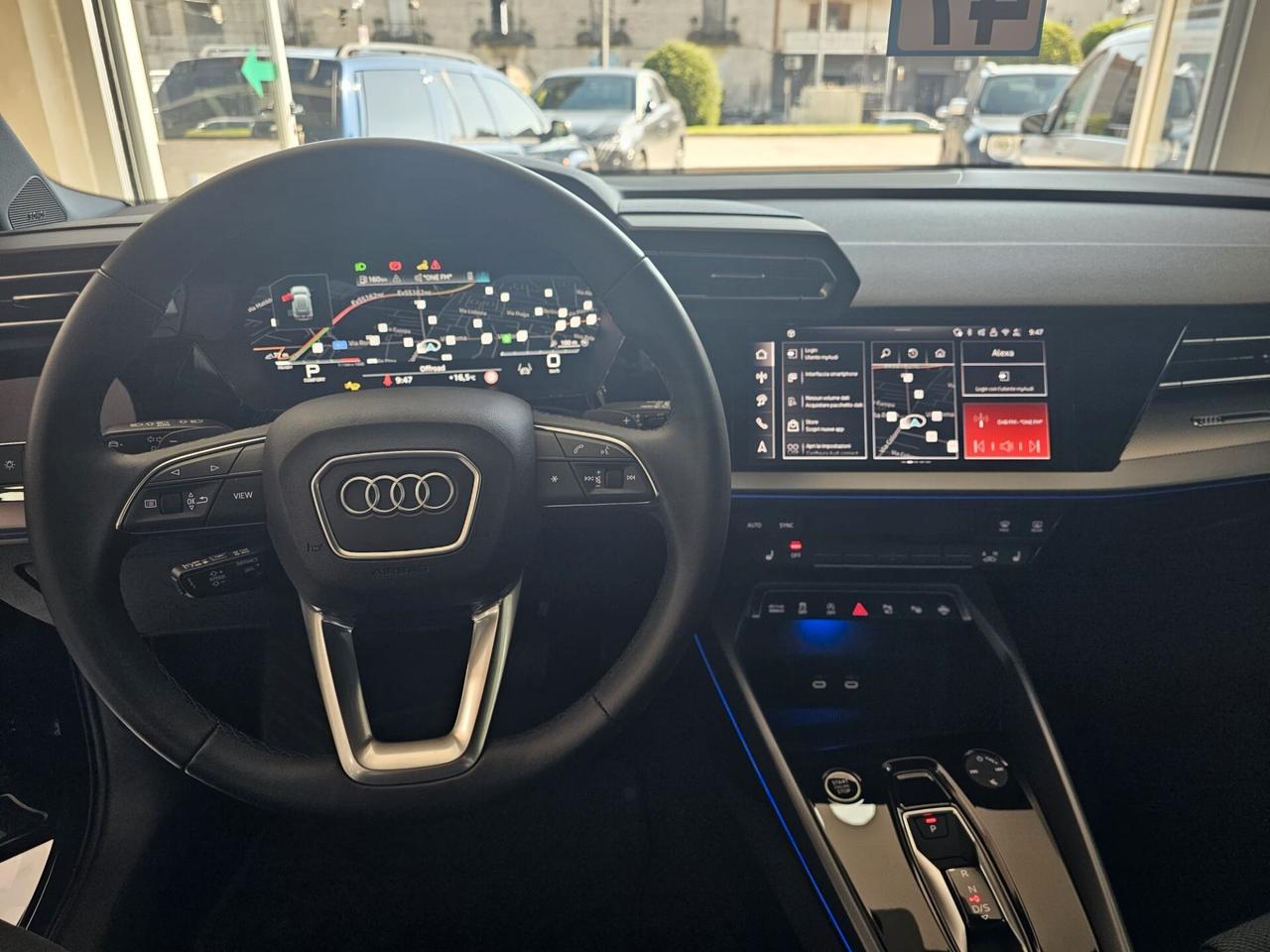 NUOVA AUDI A3 SPORTBACK S-LINE 35 TDI 150CV S-TRONIC IDENTITY BLACK