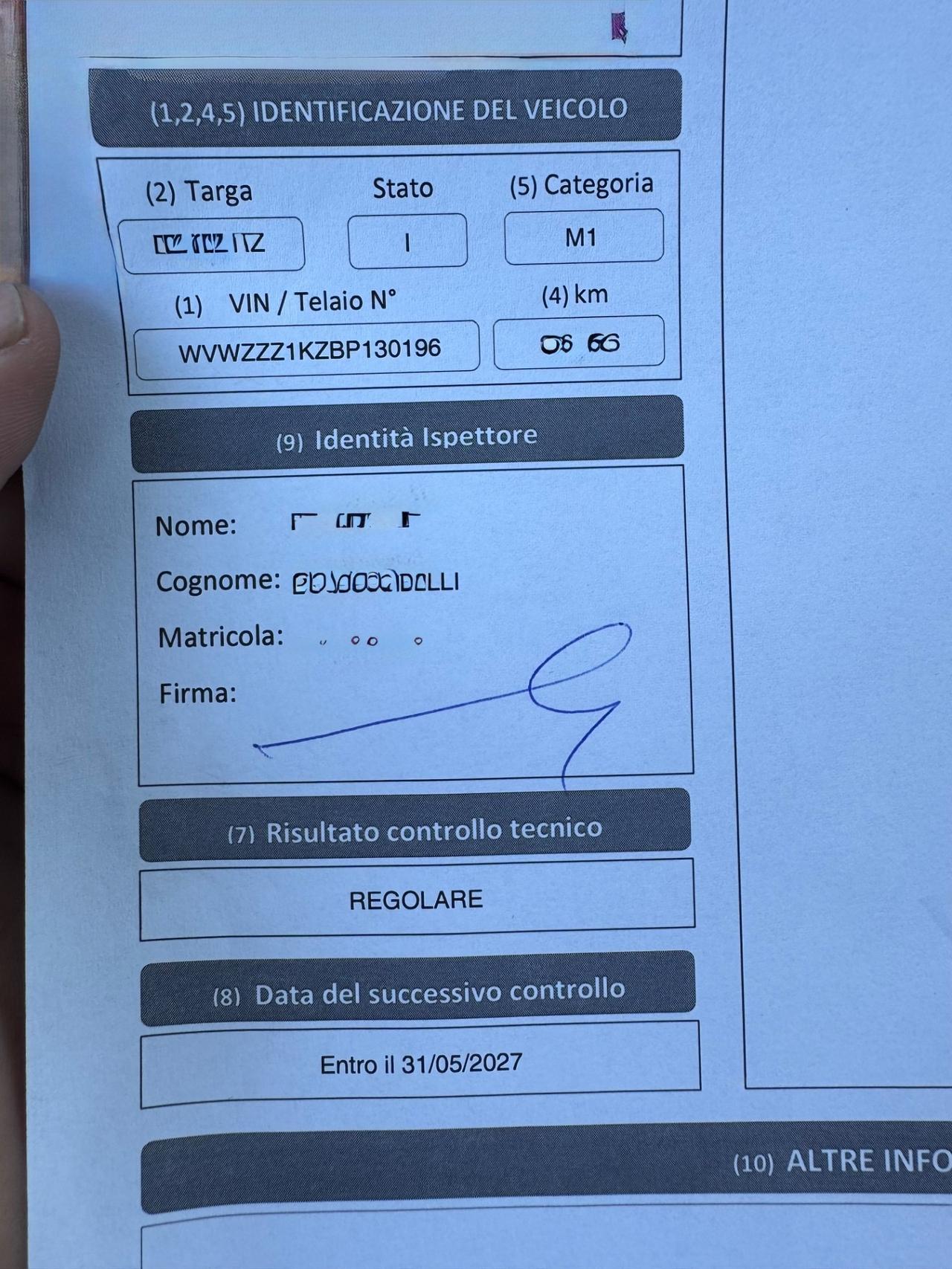 VOLKSWAGEN GOLF 6 1.4 TSI DSG EURO5B GARANTITA 12 MESI