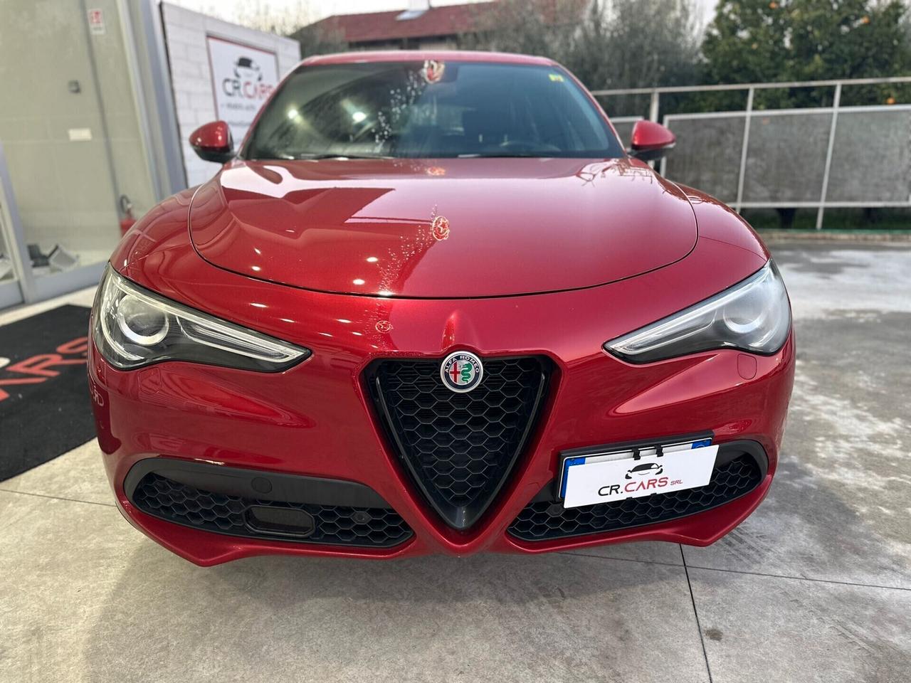 Alfa Romeo Stelvio 2.2 Turbodiesel 210 CV AT8 Q4 Veloce - Rosso Competizione