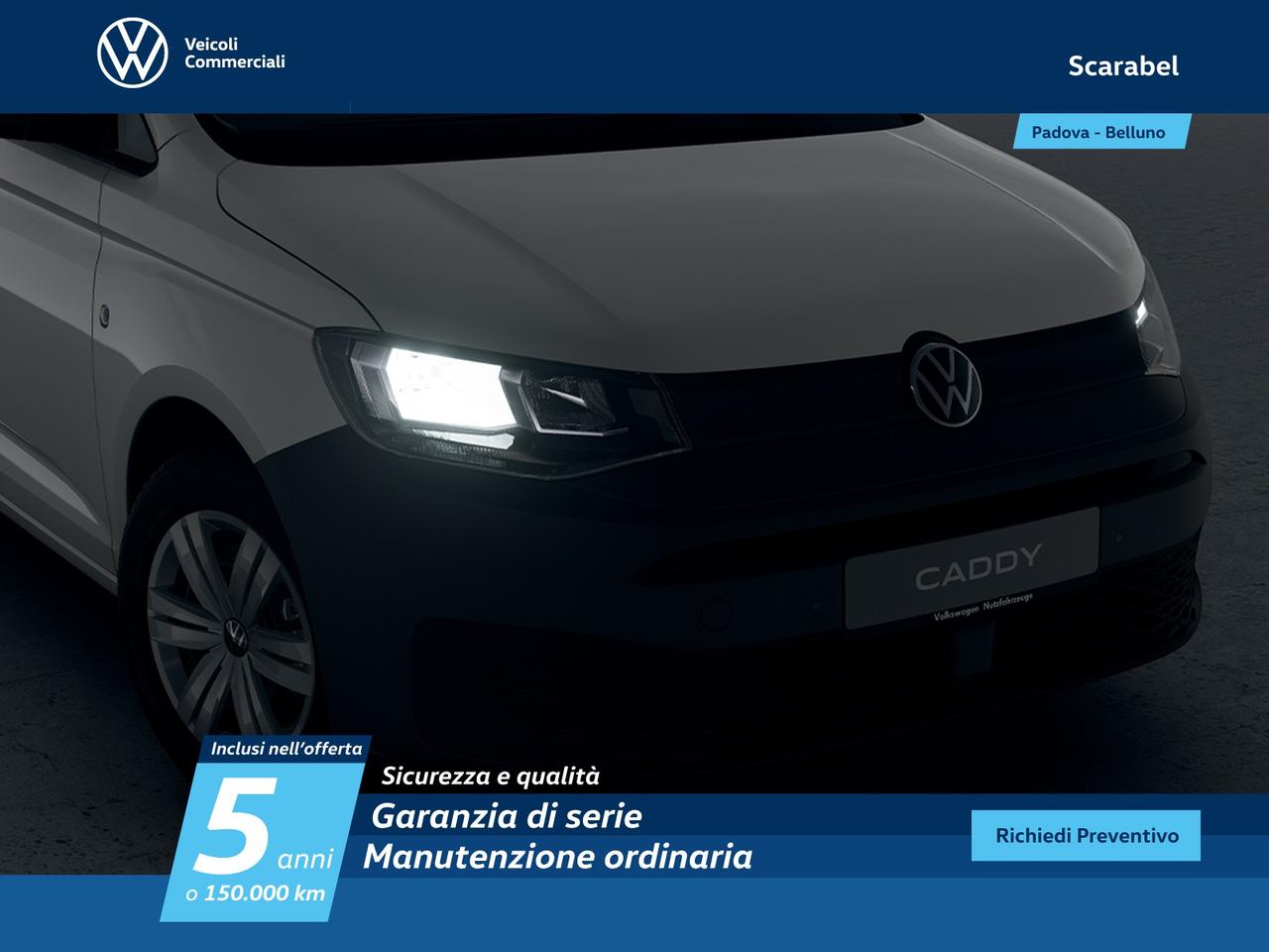 Volkswagen Caddy cargo maxi 2.0 tdi 102cv business my24