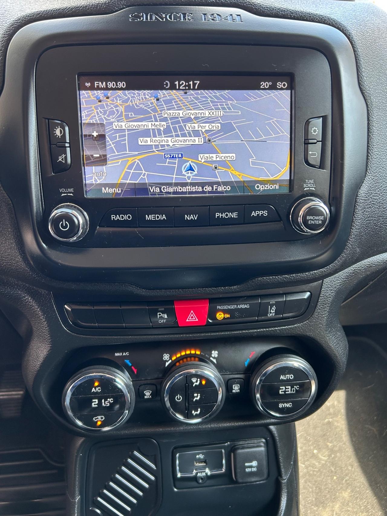 Jeep Renegade 1.6 Mjt 120 CV Limited FWD gancio traino