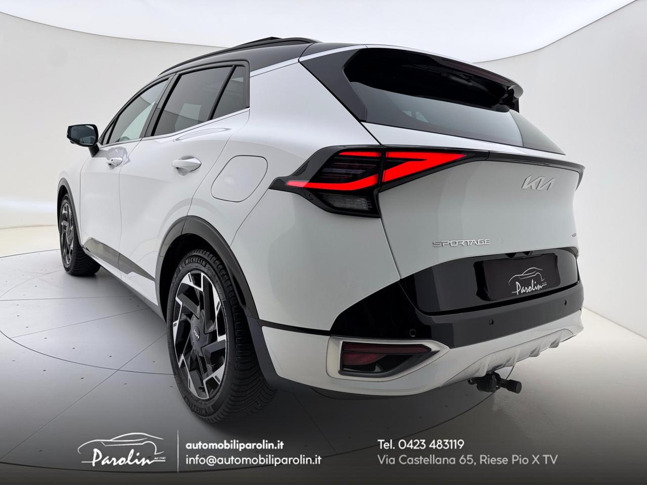 Kia Sportage 1.6 crdi mhev GT-line Plus awd dct Tetto-Gancio traino