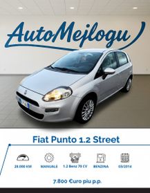 Fiat Punto 1.4 S&S 8V 5 porte Street