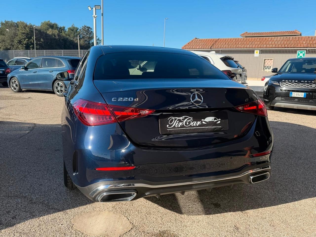 MERCEDES CLASSE C220D PREMIUM 2.0 MHEV 200CV PELLE NAVI CAM ANNO 2022