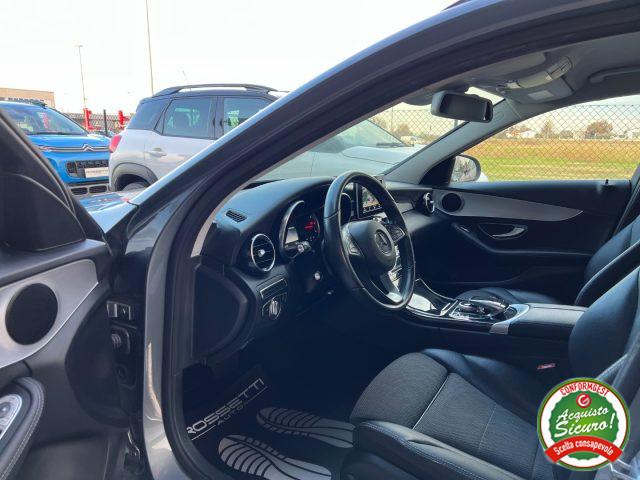 MERCEDES-BENZ C 200 d S.W. Auto Exclusive GANCIO TRAINO