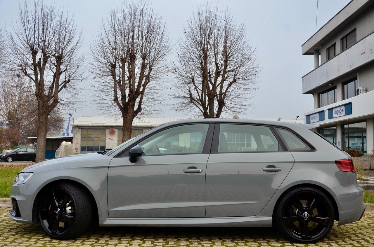 AUDI RS3 SPB 2.5 TFSI QUATTRO S-TRONIC 367cv, ECCELLENTI CONDIZIONI, PRIMA VERNICE, TUTTI SERVICE UFF AUDI, UFF ITALIANA, SCARICO RS, PERMUTE