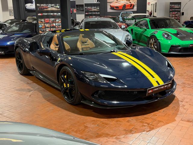 FERRARI 296 GTS Blu Pozzi -FULL CARBON-Lifting-Daytona