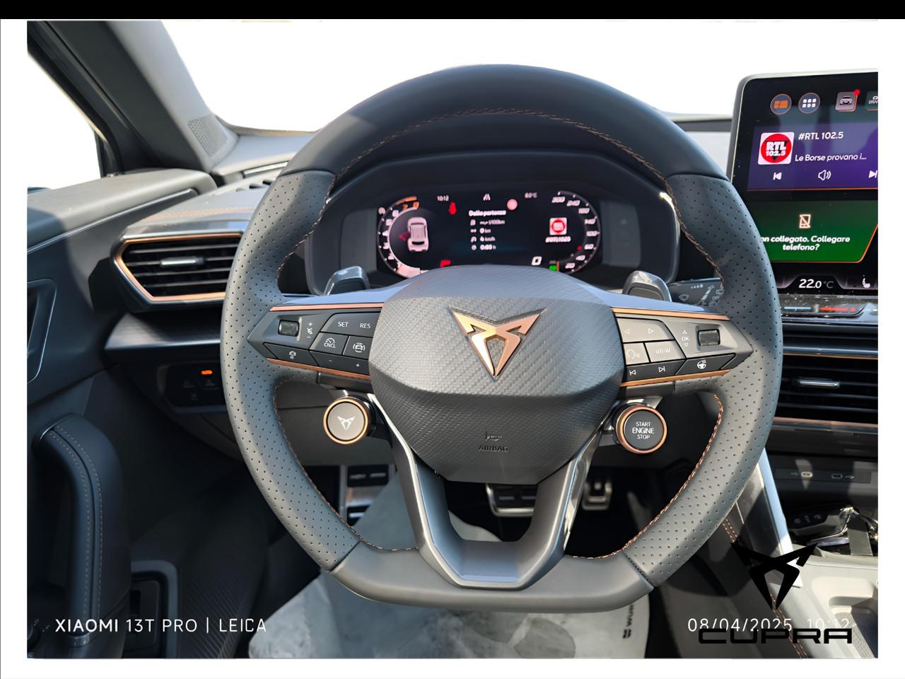 CUPRA Nuova CUPRA Formentor Formentor 1.5 Hybrid 110 kW (150 CV) mHEV DSG 7 marce 2WD