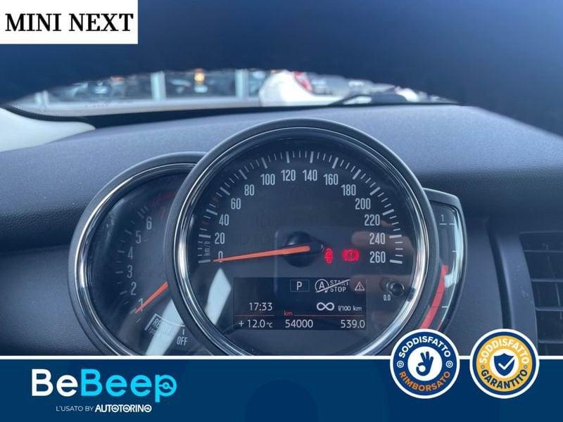 MINI Mini 5 porte MINI 5P 1.5 ONE BAKER STREET 102CV AUTO