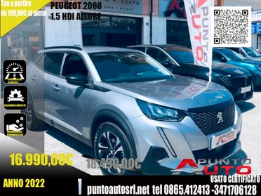 Peugeot 2008 BlueHDi 110 Allure PELLE TELECAMERA