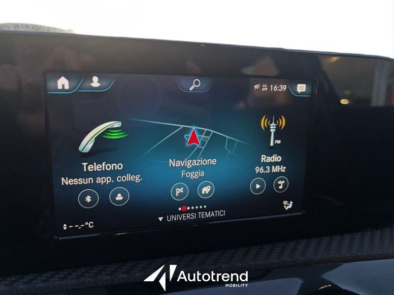 Mercedes-Benz Classe A 180 d 116 CV Automatica LED Business Extra
