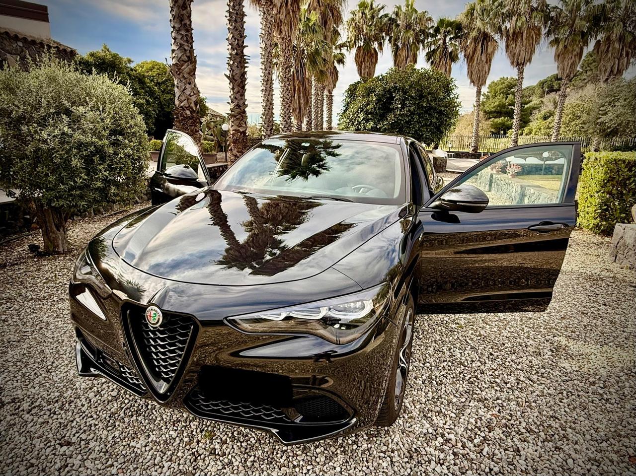 Alfa Romeo Stelvio 2.2 Turbodiesel 210 CV AT8 Q4 Veloce Fatture Tagliandi