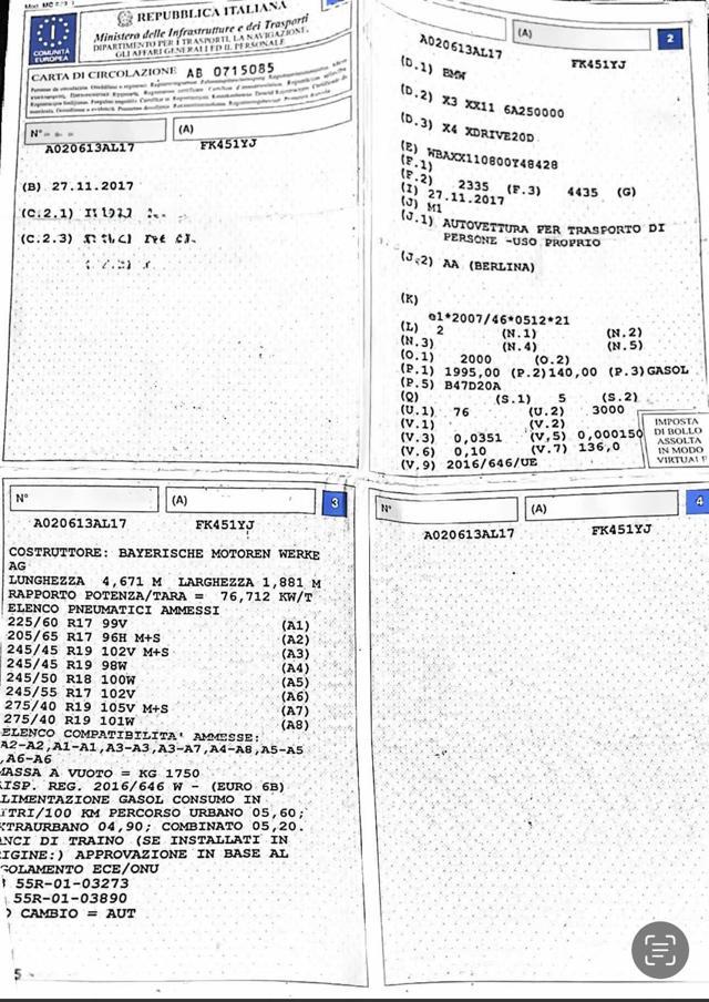 BMW X4 xDrive20d Msport