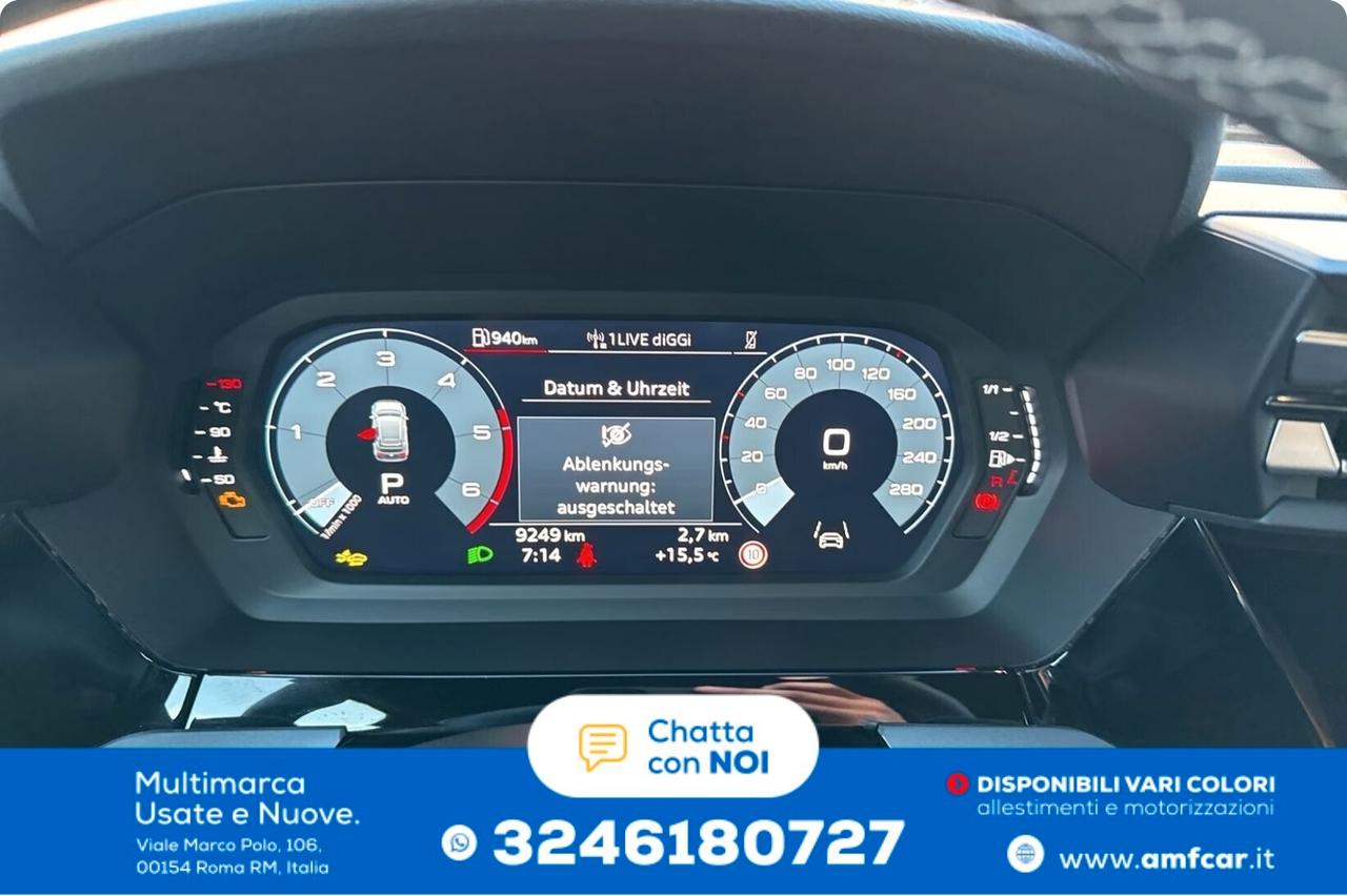 Audi A3 SPBTDI 150cv S tronic S line Edition Tetto Panoramico