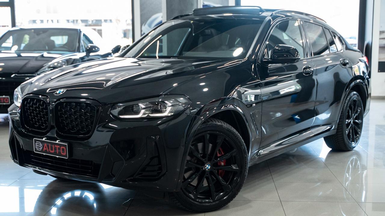 Bmw X4 XDRIVE 30D MHEV 48V MSPORT PRO 20" TETTO PACK LUCI XENO NAVI PELLE FULL OPTIONAL