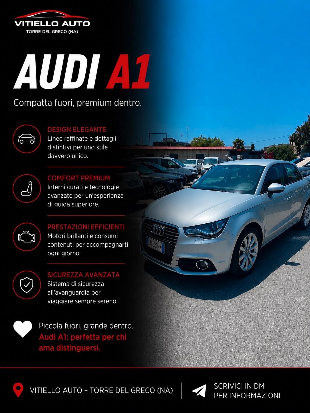 Audi A1 1.6 TDI S tronic line edition plus