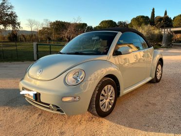 Volkswagen New Beetle 1.6 Cabrio ASI azzurro Tiffany no bollo