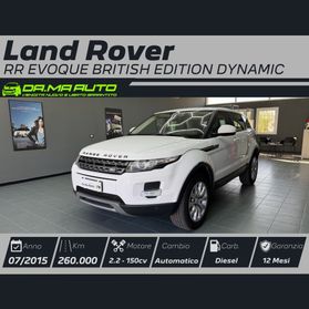 Land Rover Range Evoque 2.2 TD4 5p. British Edition Dynamic