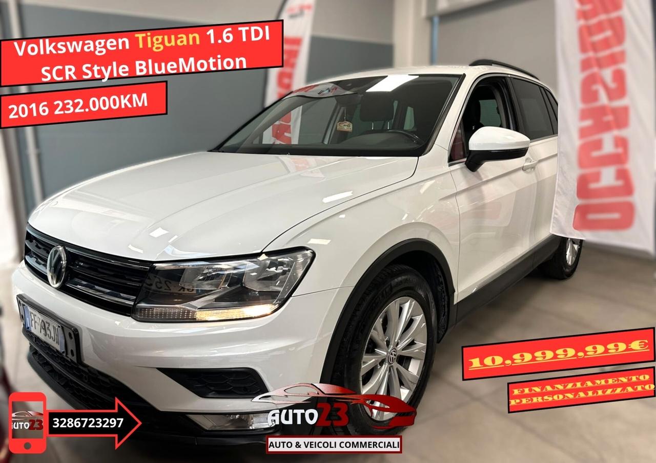 Volkswagen Tiguan 1.6 TDI SCR Style BlueMotion Technology