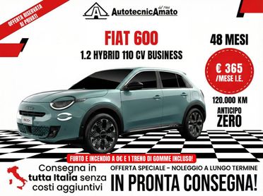 Fiat 600 Hybrid 110 CV DCT MHEV Business