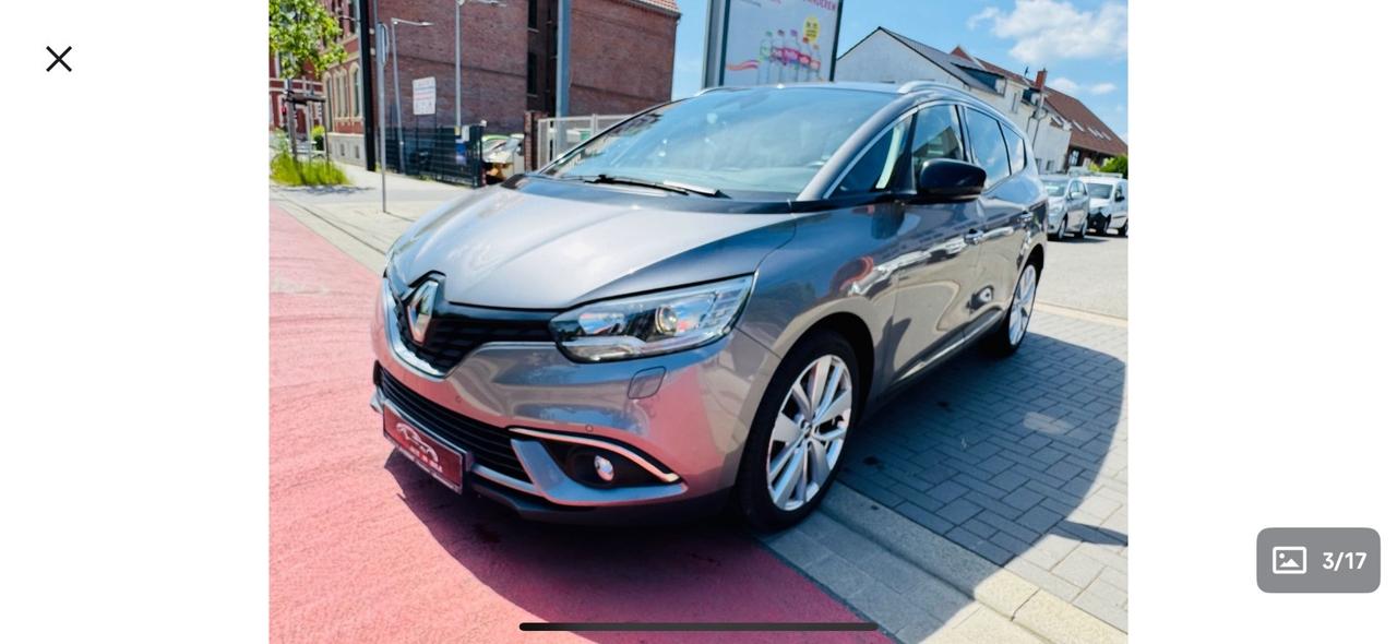Renault Grand Scenic 7 posti 5 anni di garanzia