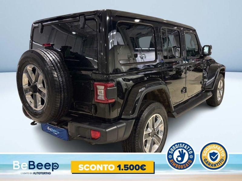Jeep Wrangler UNLIMITED 2.0 TURBO SAHARA AUTO