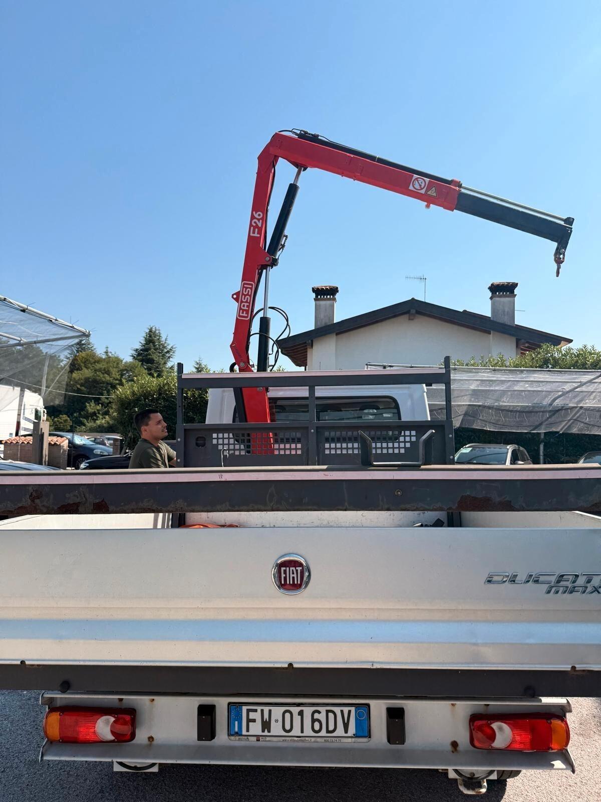 Fiat Ducato 35 2.3 MJT 130CV DOPPIA CABINA GRU