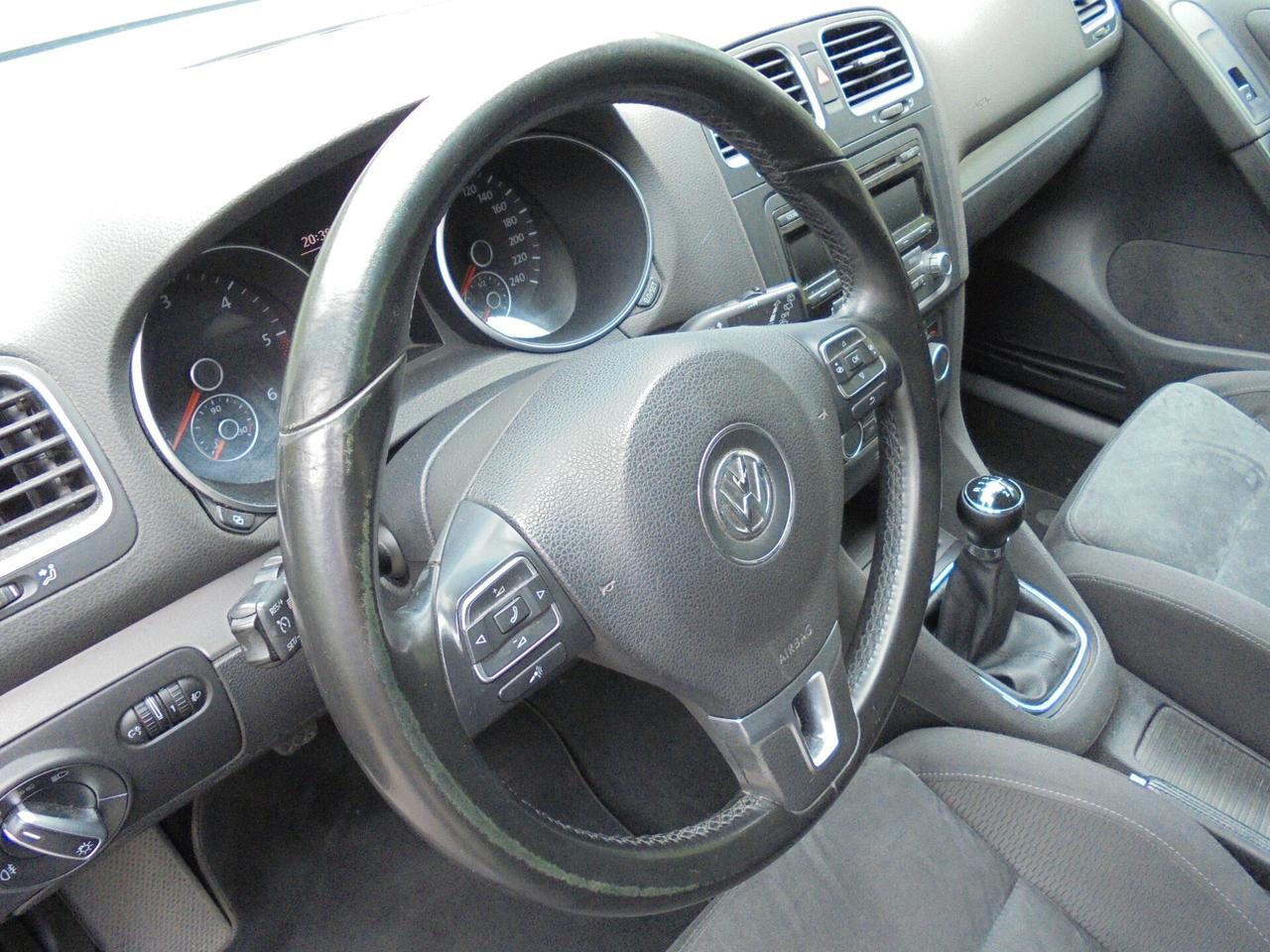 VOLKSWAGEN GOLF VI 1.6 TDI 105CV HIGHLINE 5P UNIPROPRIETARIO