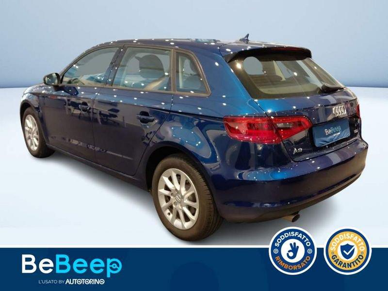 Audi A3 SPORTBACK 1.6 TDI BUSINESS 110CV S-TRONIC E6