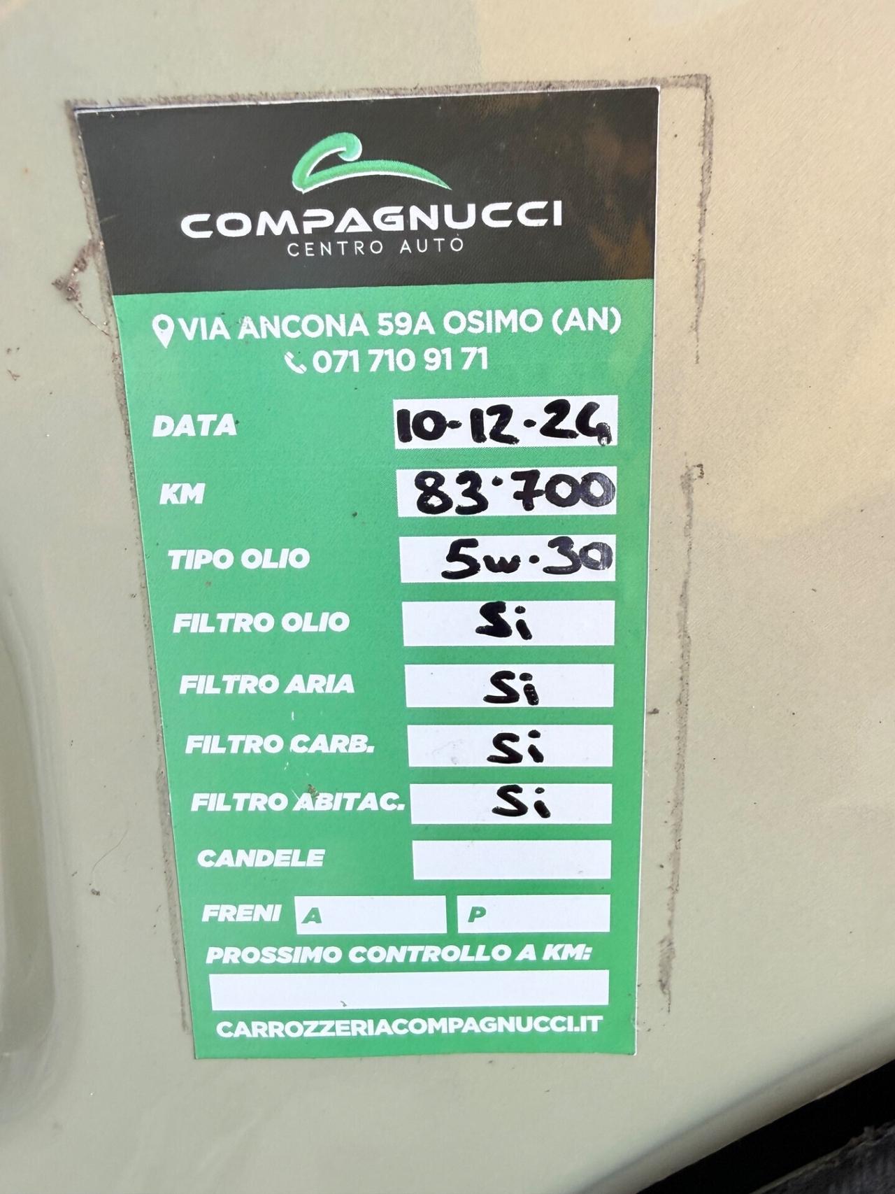 Fiat Punto Diesel 1.3 MJT con 87 milaKM Uniproprietà