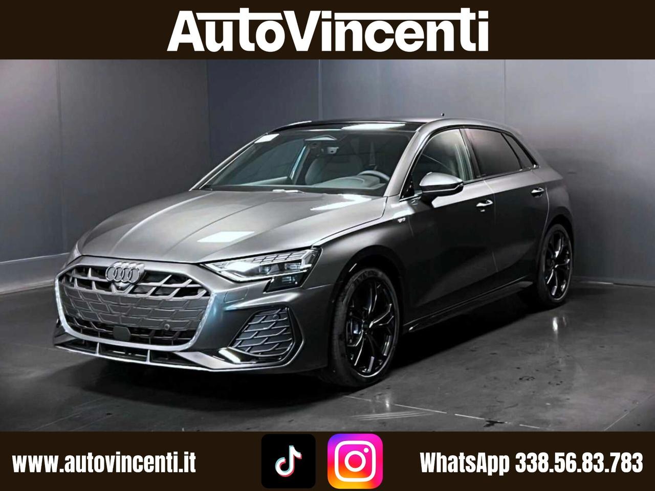 AUDI A3 SPB 35 TDI 150 CV S-TRONIC S-LINE KM0