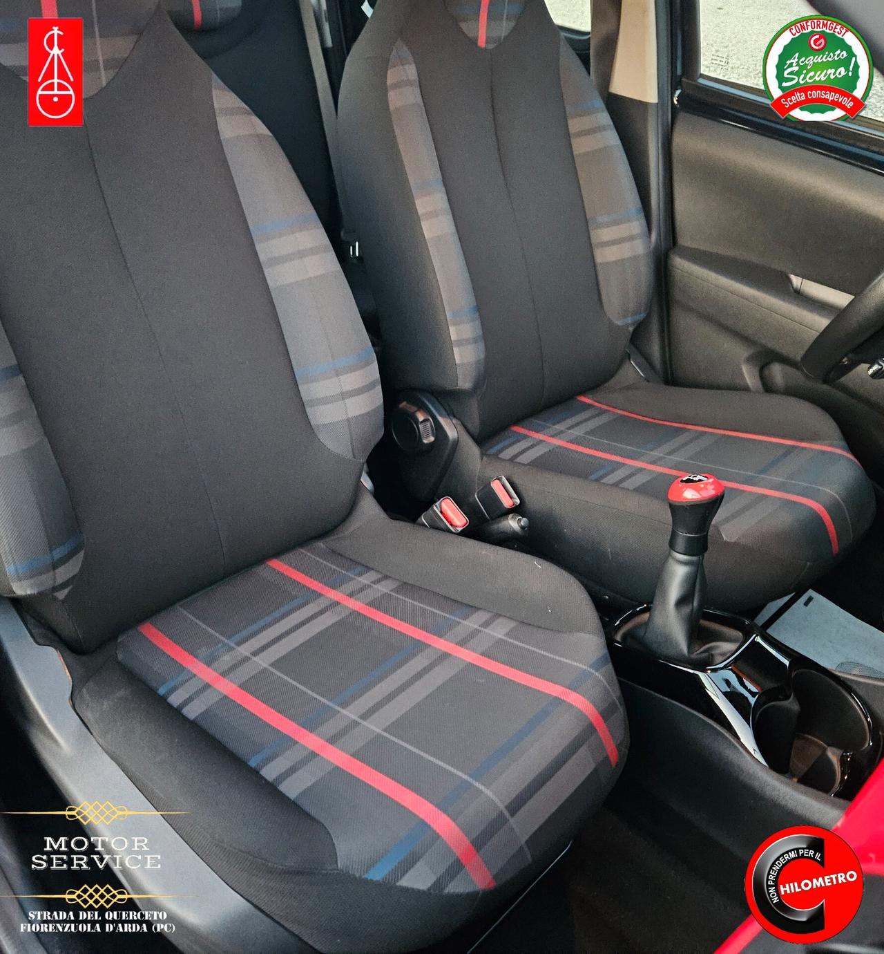 Peugeot 108 1.2 benzina 82cv 5 porte da 89€ mese