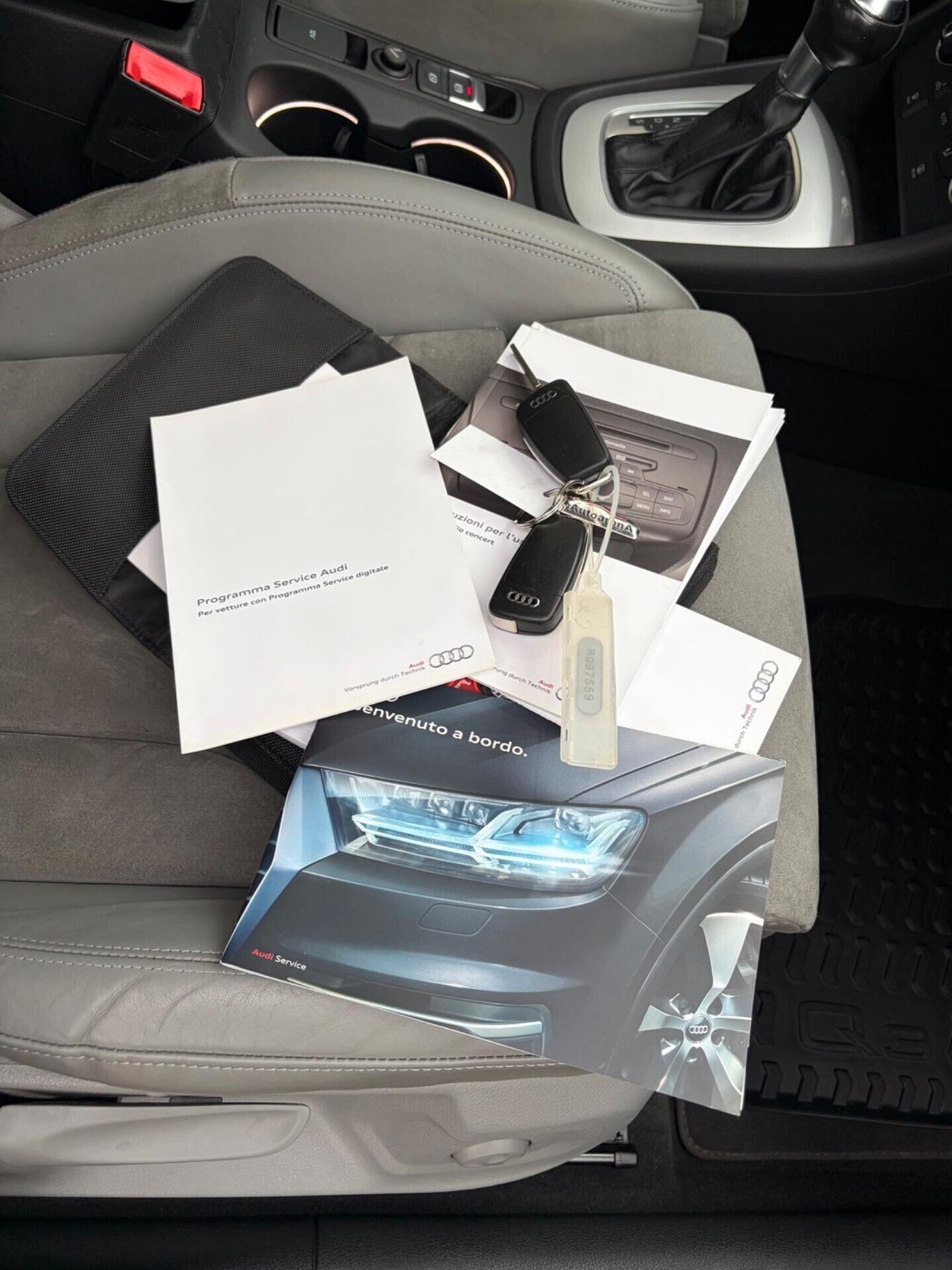 AUDI Q3 2.0 TDI QUATTRO S TRONIC SPORT "UNICA"