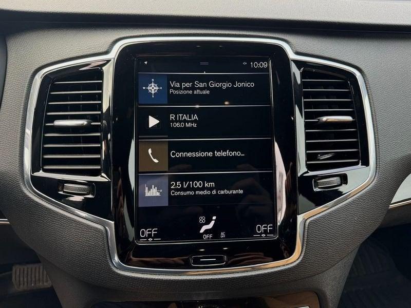 Volvo XC90 D5 235 CV AWD Automatica NAVI LED Momentum